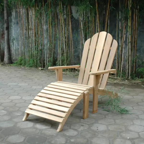 Anderson Teak - Adirondack With Ottoman