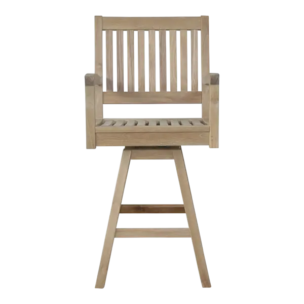 Anderson Teak - Rialto Swivel Bar Armhair