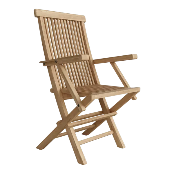 Anderson Teak - Classic Folding Armchair (sell & price per 2 chairs only)