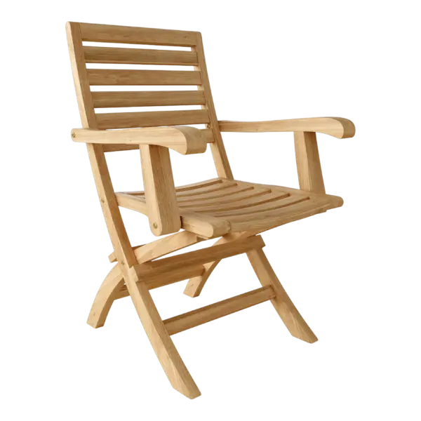 Anderson Teak - Andrew Folding Armchair (sell & price per 2 chairs only)