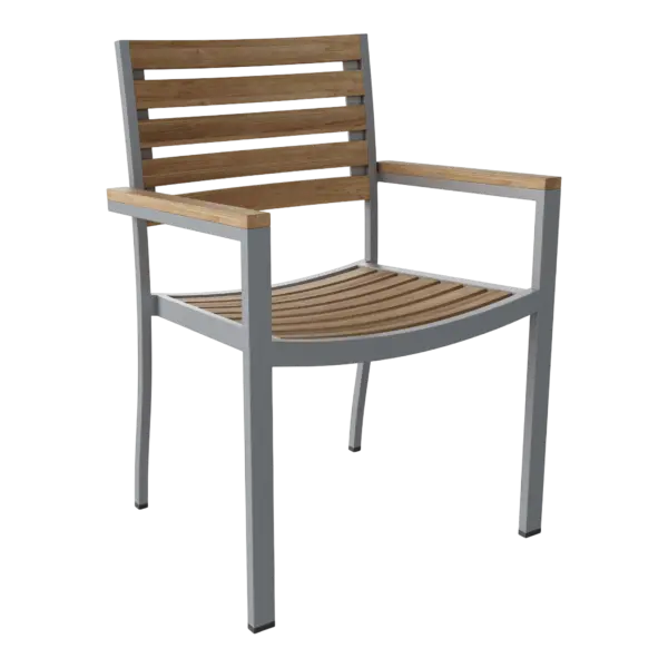 Anderson Teak - Seville Stackable Armchair (sold as 4 Chair/box)