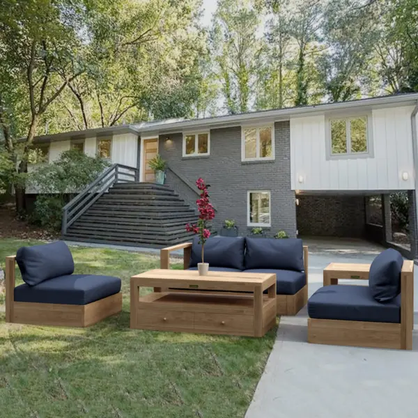 Anderson Teak - Copacabana 5 pieces Modular Deep Seating Set