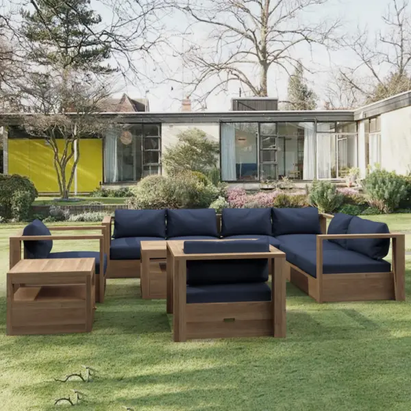 Anderson Teak - Copacabana 7 pieces Modular Deep Seating Set