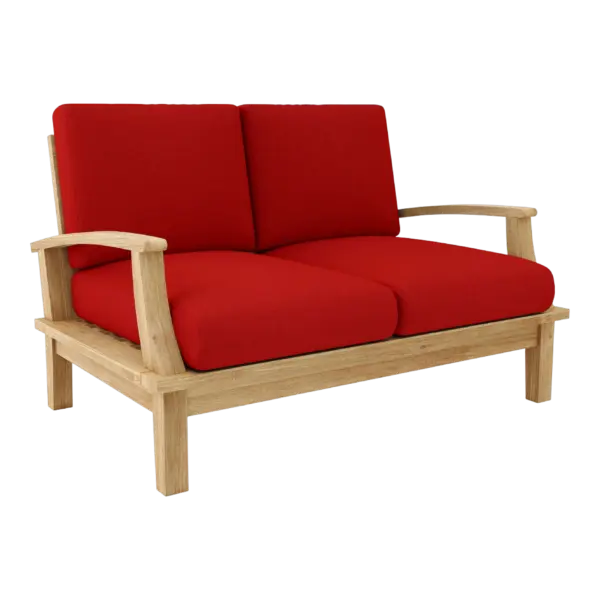 Anderson Teak - Brianna Deep Seating Loveseat + Cushion