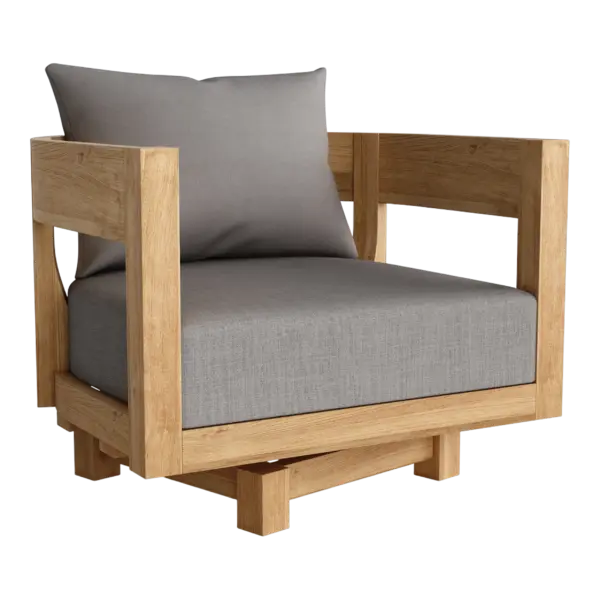 Anderson Teak - Coronado Deep Seating Swivel Armchair