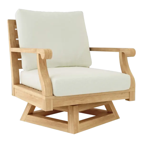 Anderson Teak - Riviera Swivel Armchair + Cushion