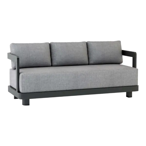 Anderson Teak - Granada Deep Seating Aluminum Sofa