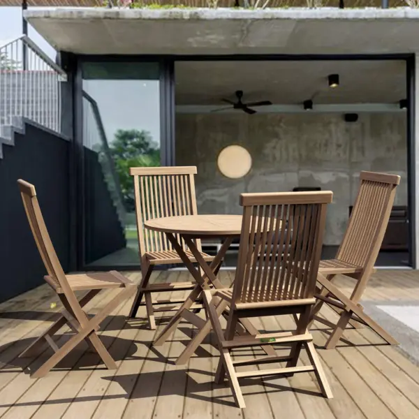 Anderson Teak - Windsor Classic 5-pieces bistro set