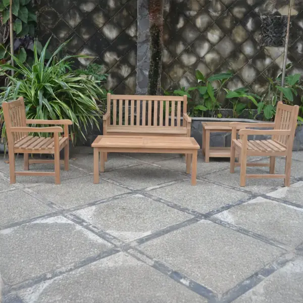 Anderson Teak - Classic 2-Seater 5-Pieces Conversation Set