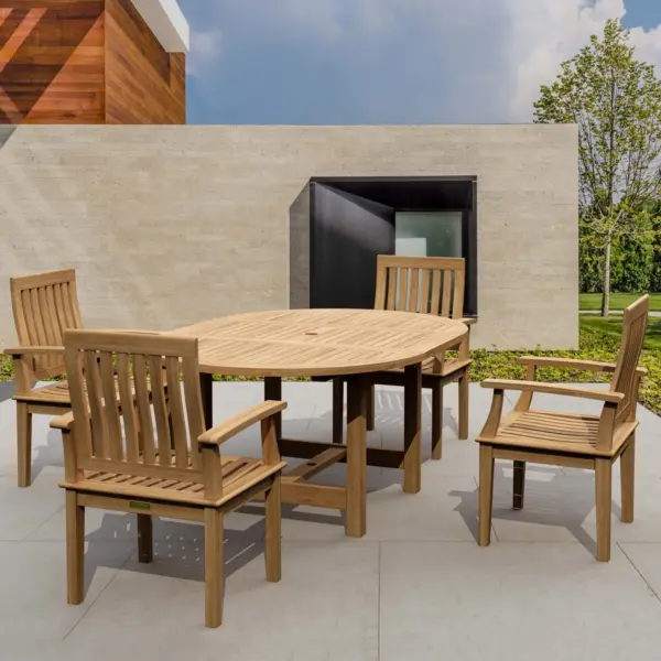 Anderson Teak - Bahama Brianna 5-Pieces Extension Dining Set