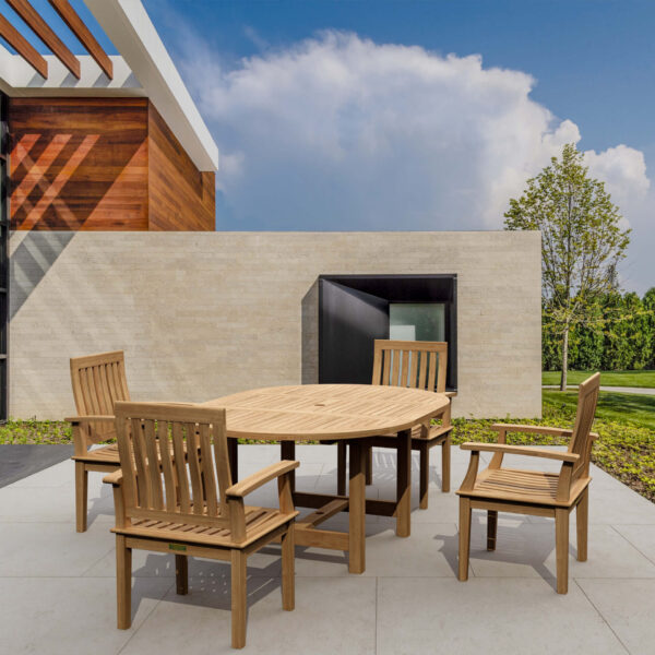 Anderson Teak - Bahama Brianna 5-Pieces Extension Dining Set