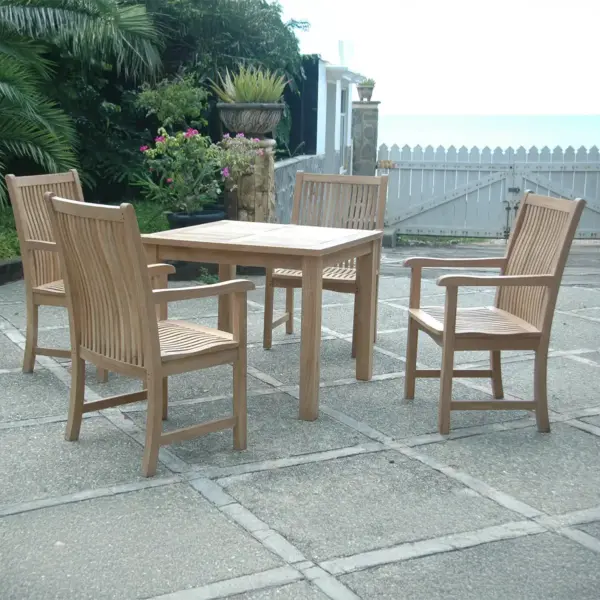 Anderson Teak - Bahama Chicago 5-pieces Bistro Set