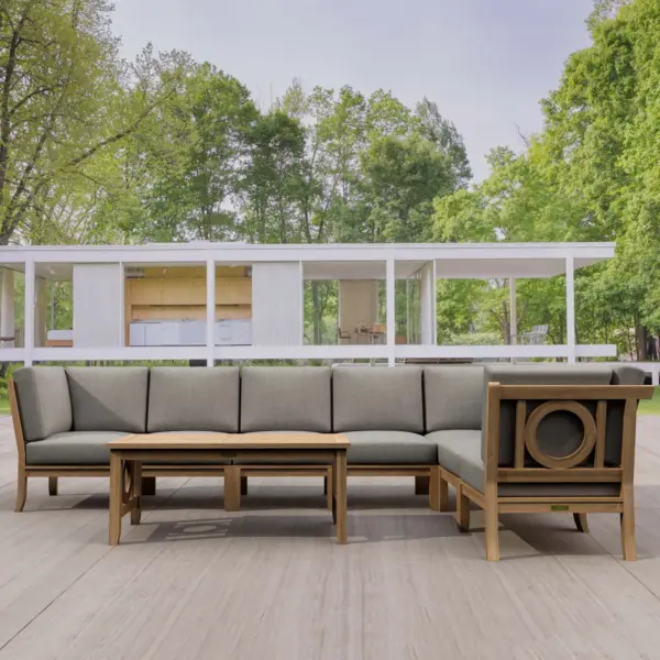 Anderson Teak - Natsepa 8-Pieces Modular Set