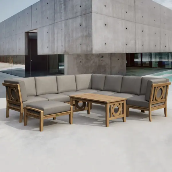 Anderson Teak - Natsepa 9-Pieces Modular Set A