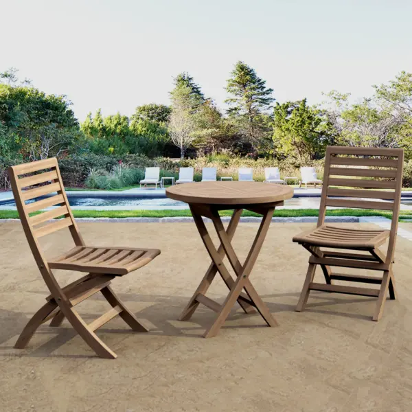Anderson Teak - Bahama Andrew 3-Pieces Bistro Set