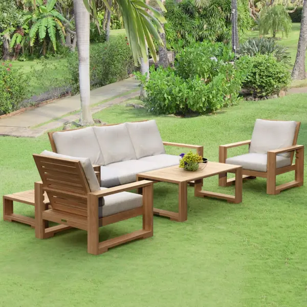 Anderson Teak - Capistrano 5-Piece Deep Seating Sofa Collection