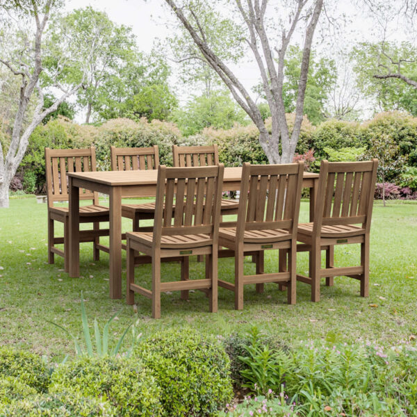 Anderson Teak - 7-Pieces Sonoma Rectangular Dining Set