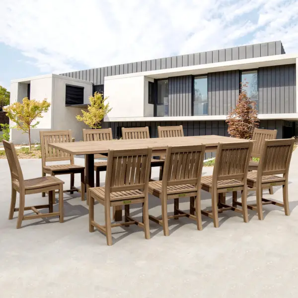 Anderson Teak - Bahama Rialto 11-Pieces Rectangular Dining Set