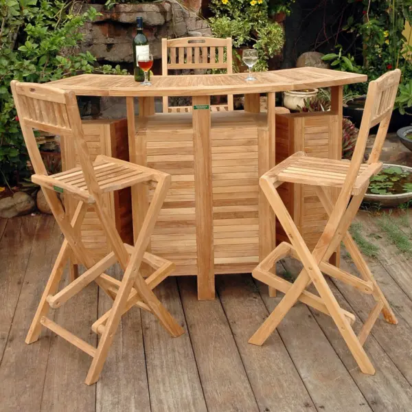 Anderson Teak - Altavista 4-Pieces Bar Set