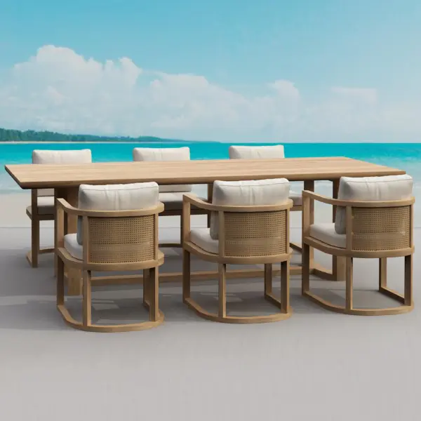Anderson Teak - SET-223 7-pc Junus Dining Table Set