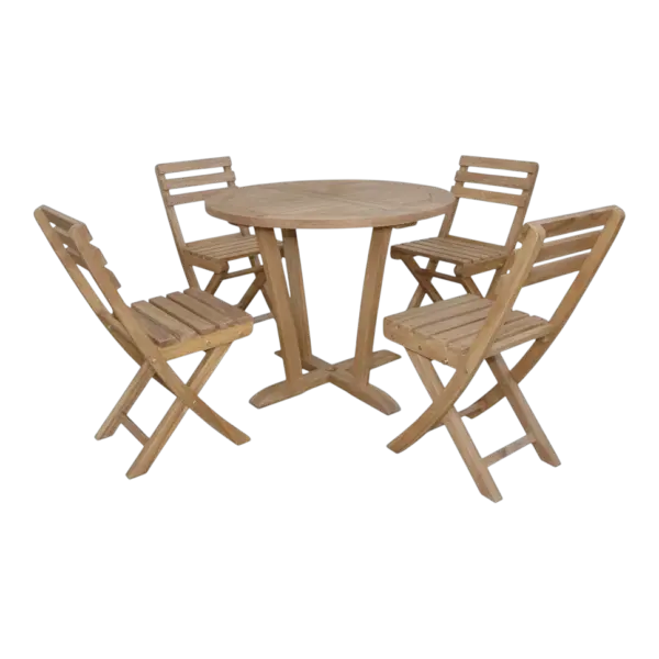 Anderson Teak - Descanso Alabama 5-Pieces Bistro Set