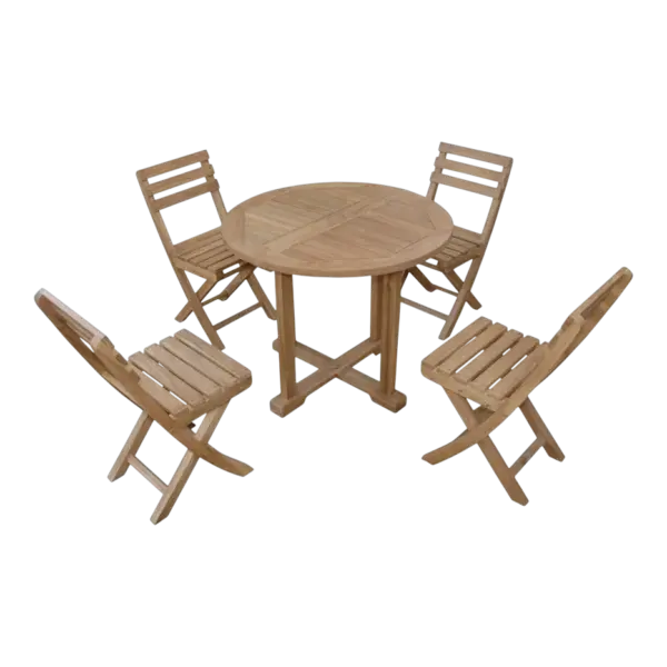 Anderson Teak - Windsor 3-pieces Square Bistro Set