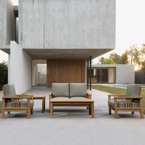 Anderson Teak - SouthBay Deep Seating 5-Pieces Conversation Set A