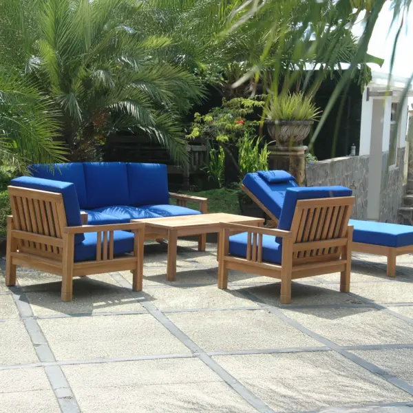 Anderson Teak - SouthBay Deep Seating 6-Pieces Conversation Set B