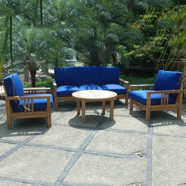 Anderson Teak - SouthBay Deep Seating 5-Pieces Conversation Set C