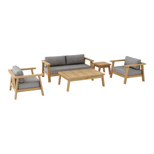 Anderson Teak - SET-322 5-pc Palermo Deep Seating