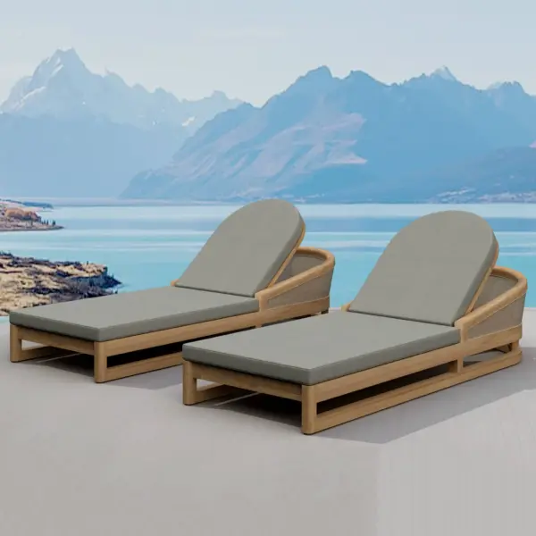 Anderson Teak - SET-339 2-pc Catania Sun Lounger