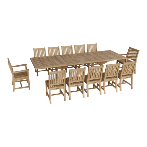 Anderson Teak - Valencia Rialto 13-Pieces Dining Set