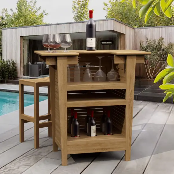 Anderson Teak - Montego 3-Pieces Bar Set