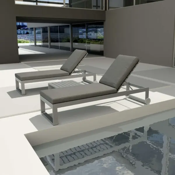 Anderson Teak - Lucca sun lounger 3-pieces set