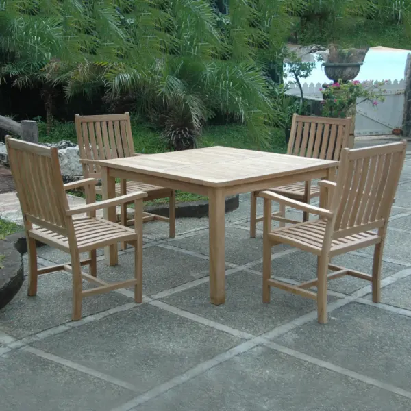 Anderson Teak - Windsor Wilshire 5-Pieces Dining Set