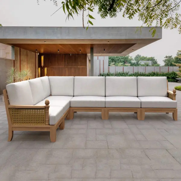 Anderson Teak - Luxe 6-Pieces Modular Set A