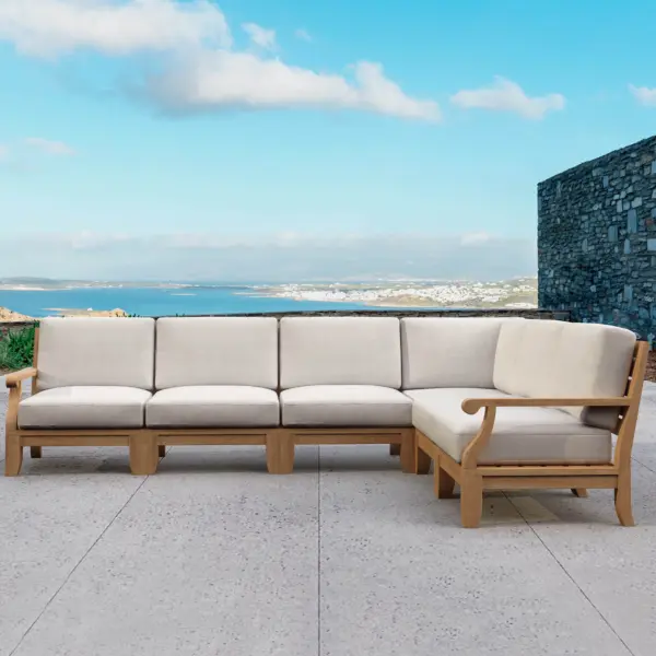 Anderson Teak - Riviera Luxe 6-Pieces Modular Set B