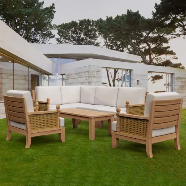 Anderson Teak - Luxe 7-Pieces Modular Set