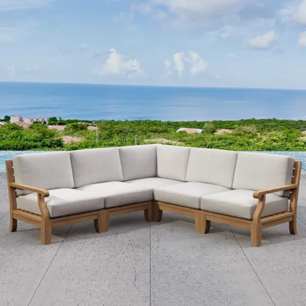 Anderson Teak - Riviera Luxe 5-Pieces Modular Set
