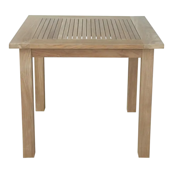 Anderson Teak - Bahama 35" Square Table Small Slats