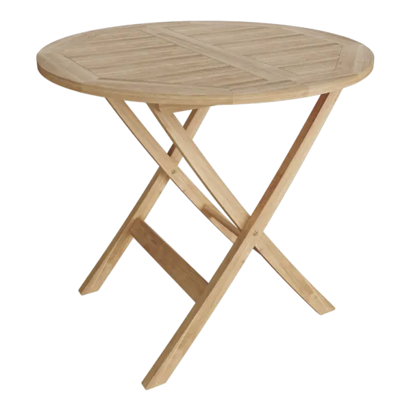 Anderson Teak - Windsor 31" Round Picnic Folding Table