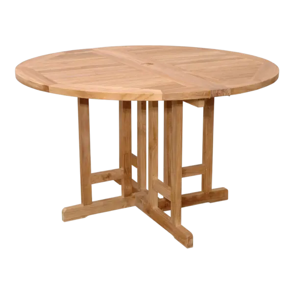 Anderson Teak - Butterfly 47" Round Folding Table