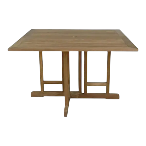 Anderson Teak - Montage 47" Square Folding Butterfly Table