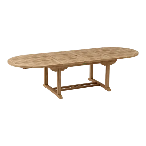 Anderson Teak - Bahama 117" Oval Extension Table w/ Double Extensions