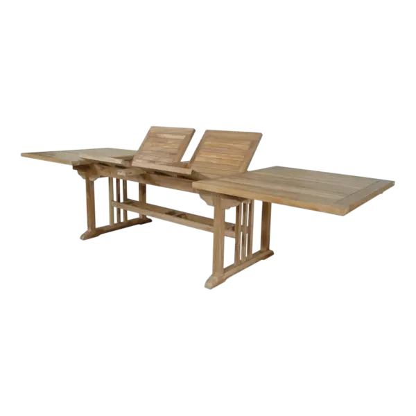 Anderson Teak - Sahara 126" Rectangular Double Ext. Table