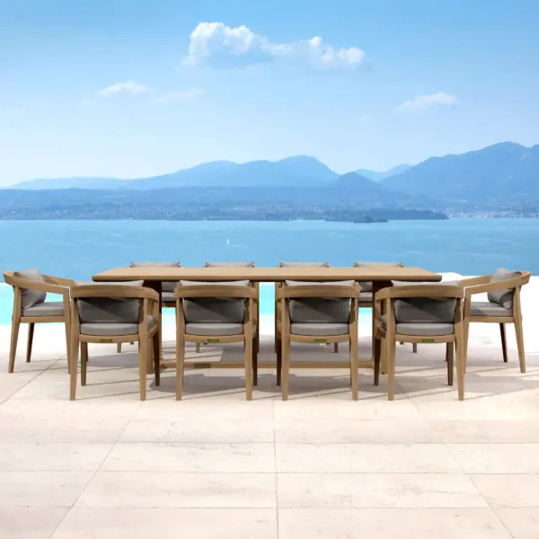 Anderson Teak - SET-368 11-pc Toscana Dining Table Set