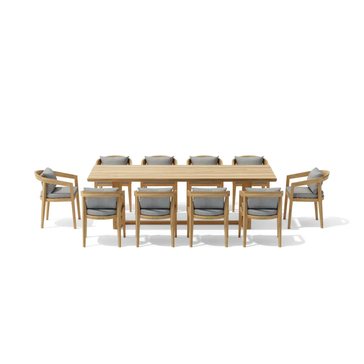 Anderson Teak - SET-368 11-pc Toscana Dining Table Set - Image 3