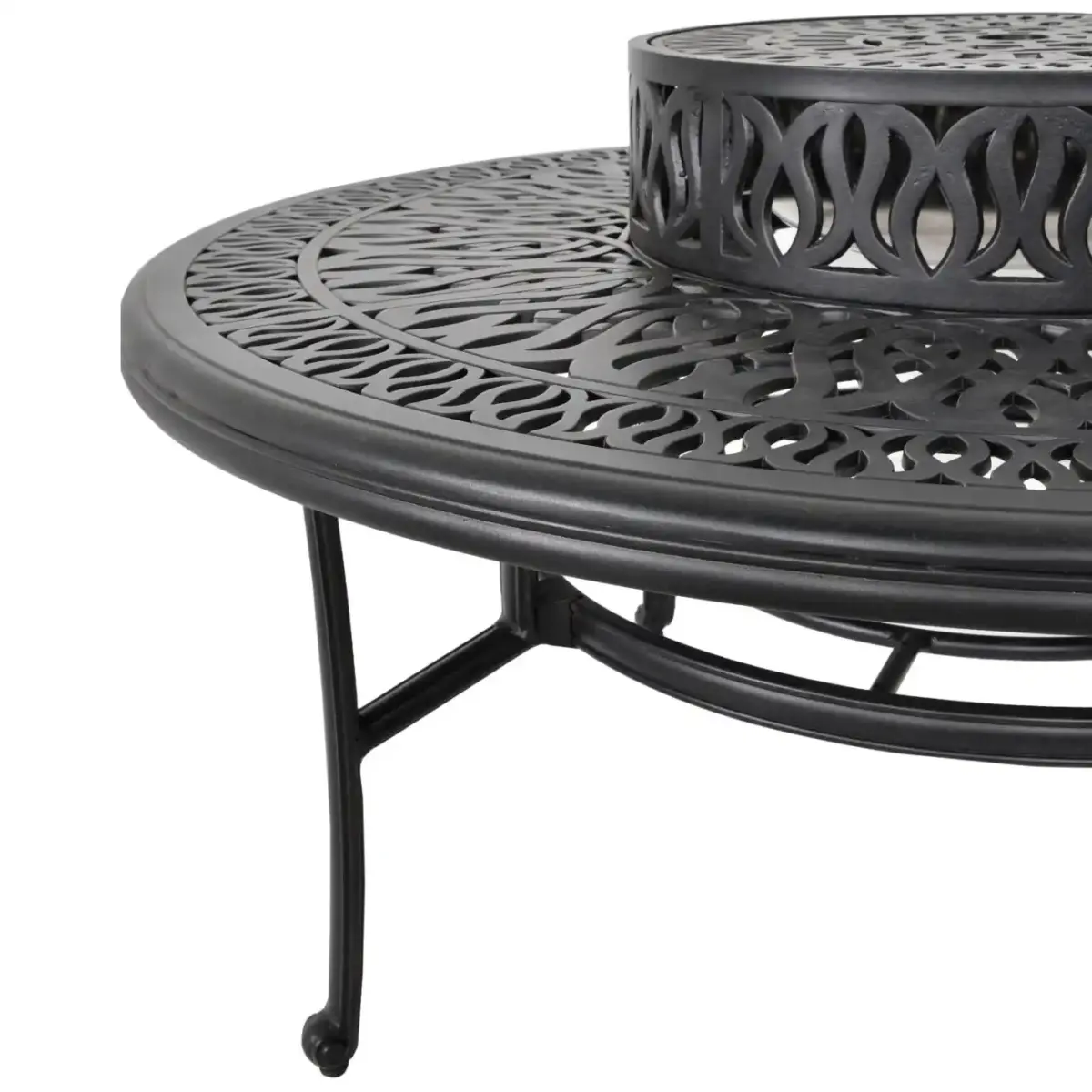 AFD Home | Grand Bonaire Weave Outdoor Fire Pit Table With Accessories (KIT) - Image 4